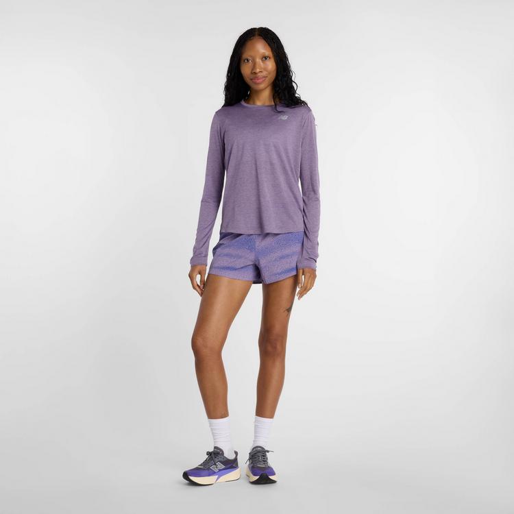 NEW BALANCE NEW BALANCE Funktionsshirt Damen - candied violet heather - 3 | SportScheck