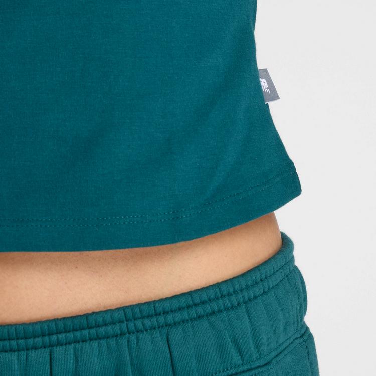 NEW BALANCE NEW BALANCE Croptop Damen - medusa green - 4 | SportScheck