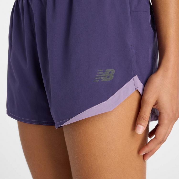 NEW BALANCE NEW BALANCE Laufshorts Damen - boysenberboy - 5 | SportScheck