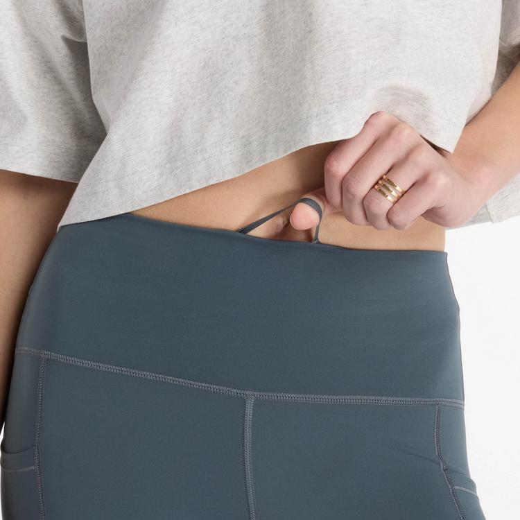 NEW BALANCE NEW BALANCE Womens Running Tight Lauftights Damen - graphite - 5 | SportScheck