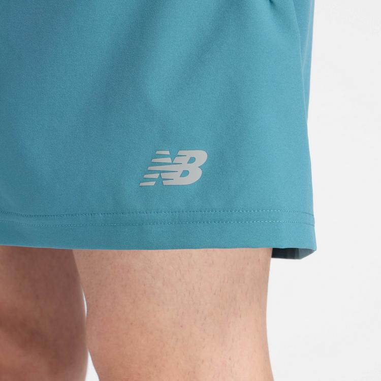 NEW BALANCE NEW BALANCE Laufshorts Herren - big teal - 5 | SportScheck