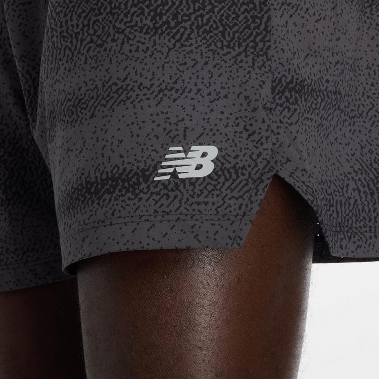 NEW BALANCE NEW BALANCE Laufshorts Herren - bgr bk-grey - 6 | SportScheck