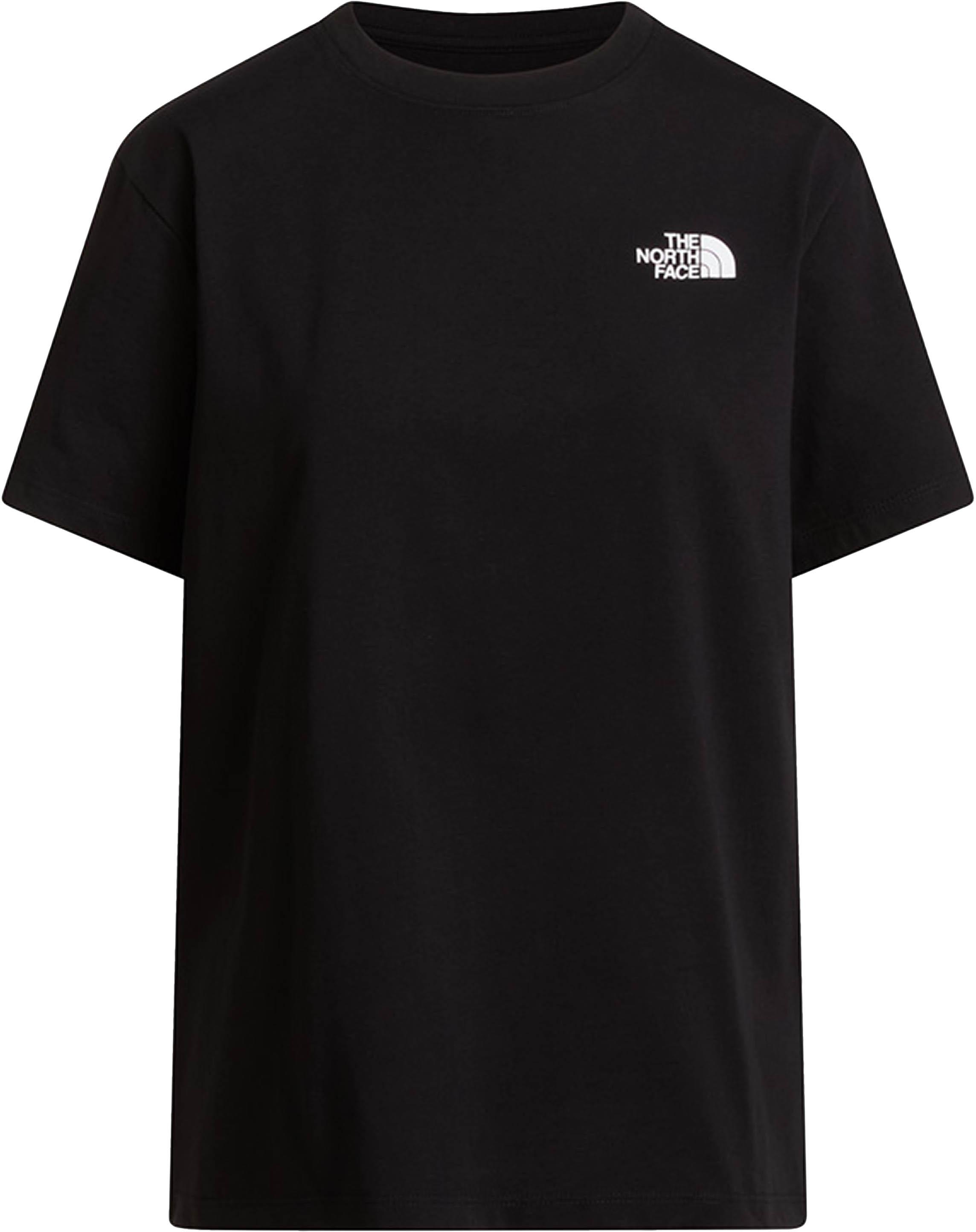 The North Face T-Shirt Relaxed Print Baumwolle-Polyester Schwarz