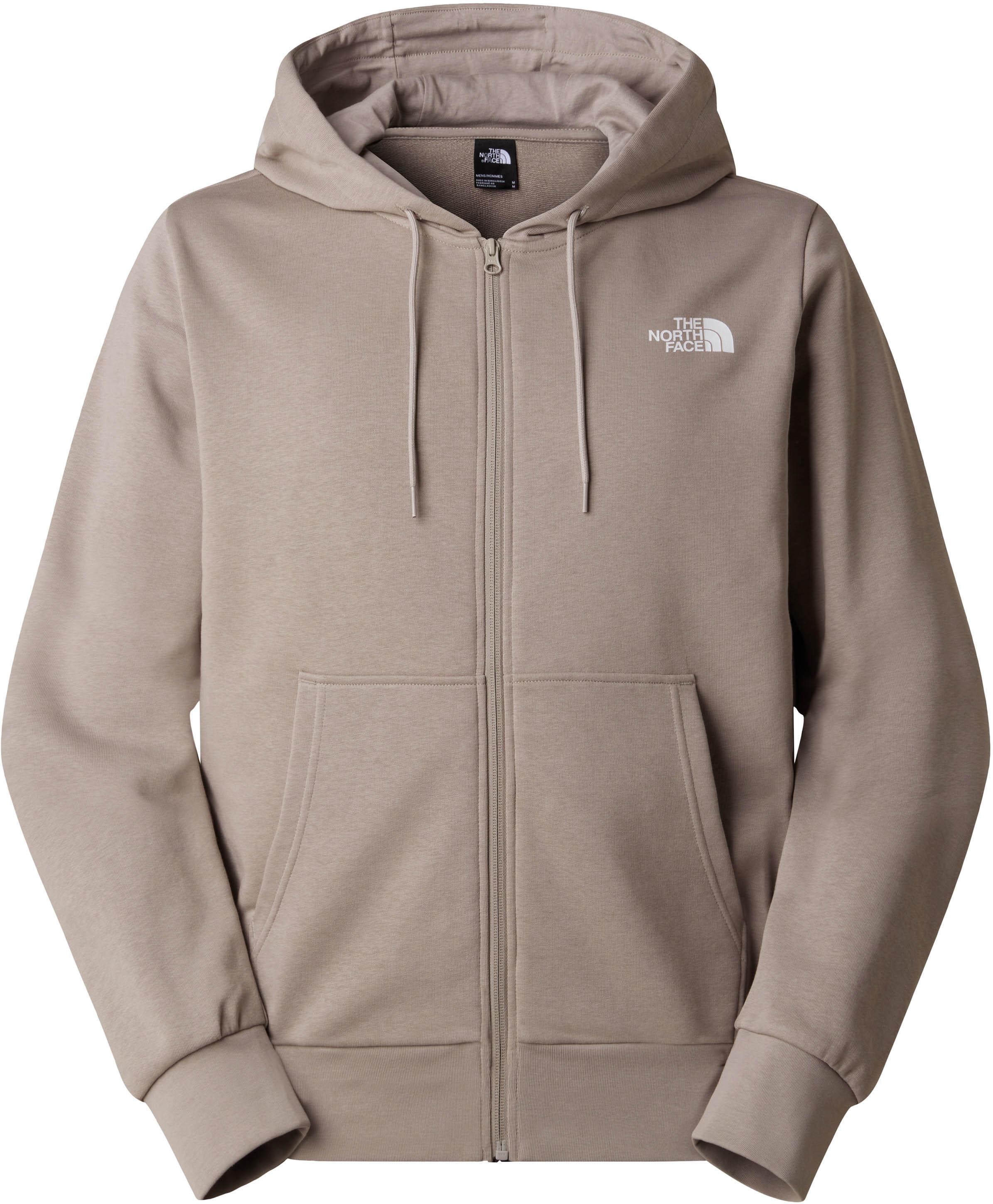 The North Face Sweatjacke Dreiteilige Kapuze Kordelzug Baumwolle-Polyester Grau