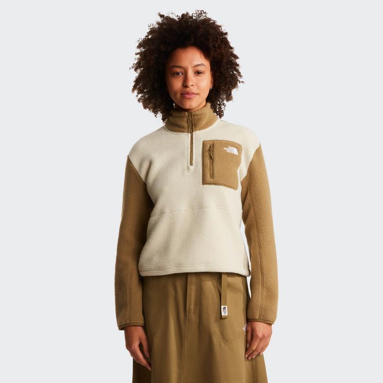 The North Face The North Face YUMIORI Fleeceshirt Damen - desert stone-cedar-ceda - 0 | SportScheck