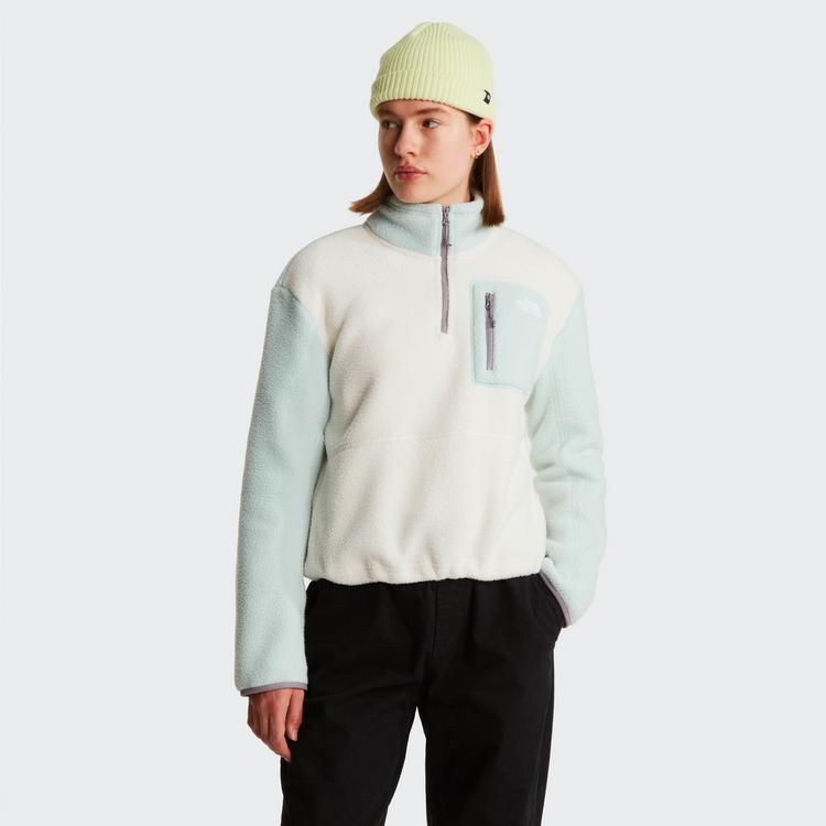The North Face The North Face YUMIORI Fleeceshirt Damen - white dune-opal frost-t - 0 | SportScheck
