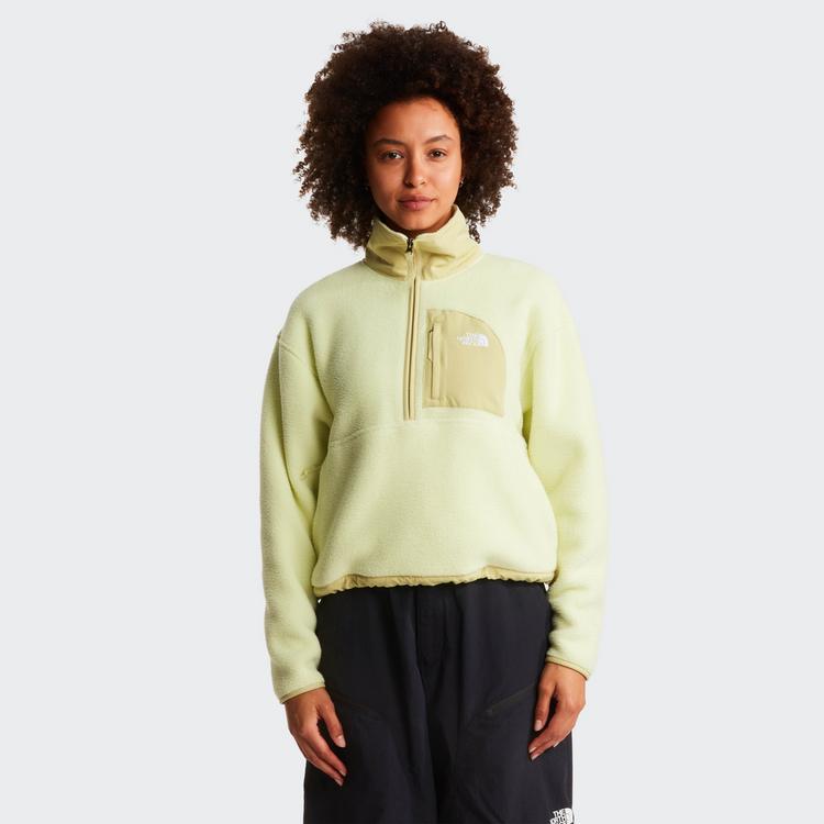 The North Face The North Face YUMIORI OFF PEAK Fleeceshirt Damen - lemon mist-pear - 0 | SportScheck