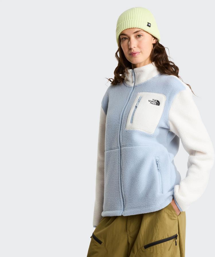 The North Face The North Face YUMIORI Fleecejacke Damen - frost grey-white dune-f - 0 | SportScheck