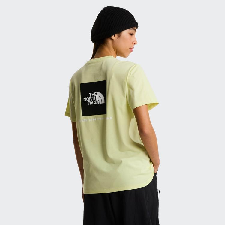 The North Face The North Face EVOLUTION BOX NSE RELAXED T-Shirt Damen - lemon mist - 0 | SportScheck