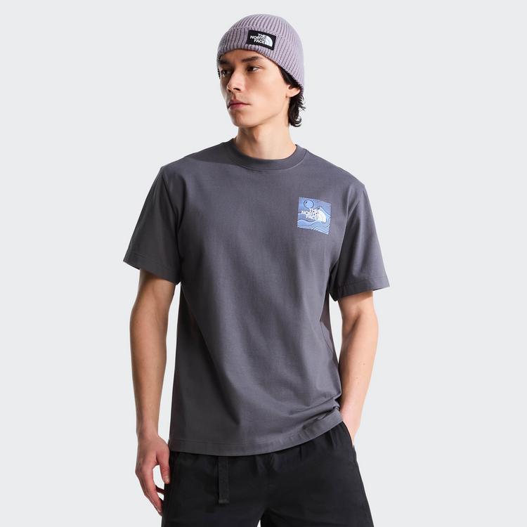 The North Face The North Face MOUNTAIN ESCAPE RELAXED T-Shirt Herren - anthracite grey - 0 | SportScheck