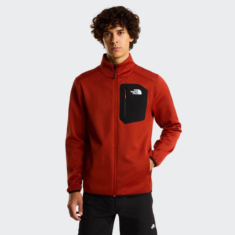 The North Face The North Face CREST Fleecejacke Herren - iron clay-tnf black - 0 | SportScheck