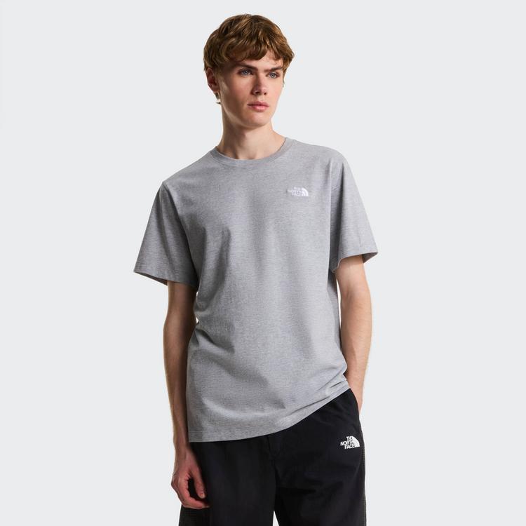 The North Face The North Face EVOLUTION SIMPLE DOME T-Shirt Herren - tnf pale grey heather - 0 | SportScheck