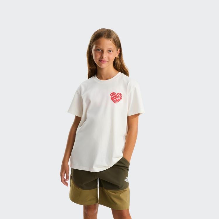 The North Face The North Face BRAND PROUD T-Shirt M&auml;dchen - white dune - 0 | SportScheck