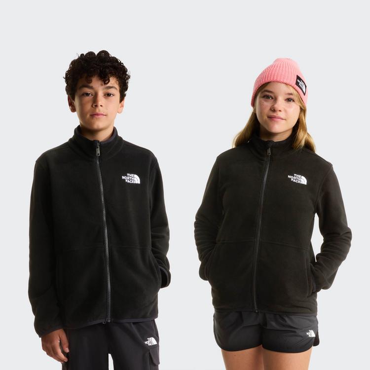 The North Face The North Face GLACIER ZIP IN Fleecejacke Kinder - tnf black - 0 | SportScheck