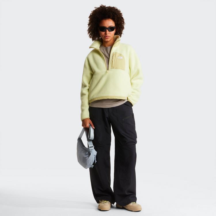 The North Face The North Face YUMIORI OFF PEAK Fleeceshirt Damen - lemon mist-pear - 3 | SportScheck