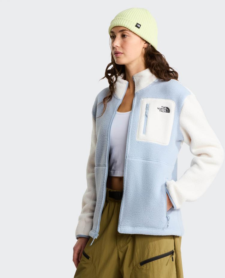 The North Face The North Face YUMIORI Fleecejacke Damen - frost grey-white dune-f - 3 | SportScheck