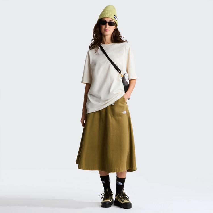 The North Face The North Face ESSENTIAL SIMPLE DOME Oversize T-Shirt Damen - white dune - 3 | SportScheck