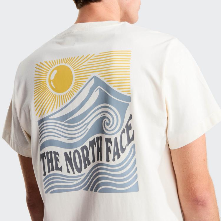 The North Face The North Face MOUNTAIN ESCAPE RELAXED T-Shirt Herren - white dune - 4 | SportScheck