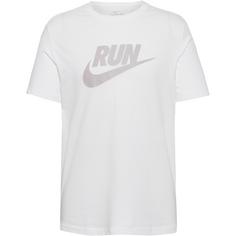 Nike RUN Funktionsshirt Herren white-moon particle
