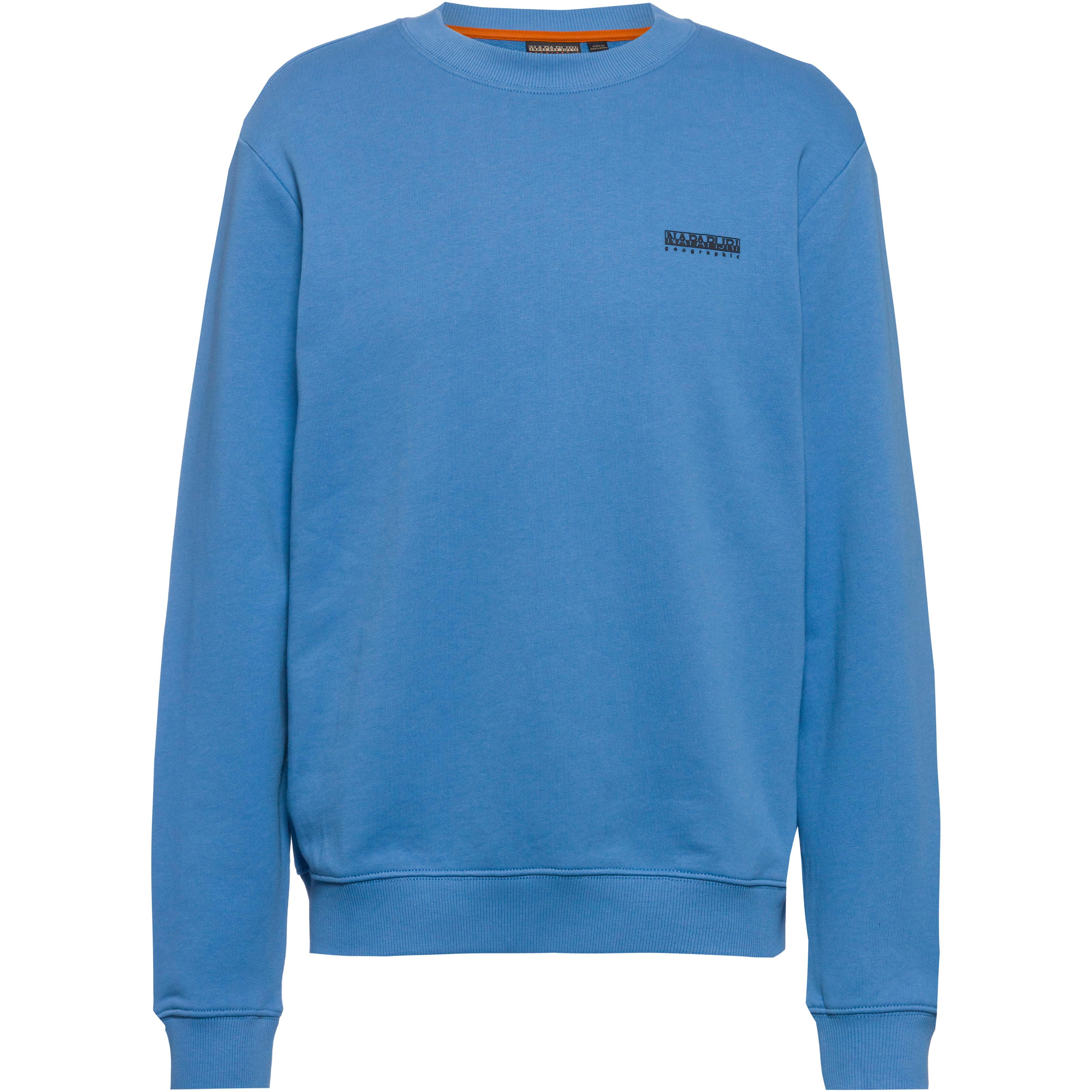 Napapijri Box Sweatshirt Baumwolle Blau