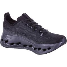Rückansicht von On Cloudsurfer Max Laufschuhe Herren black-eclipse