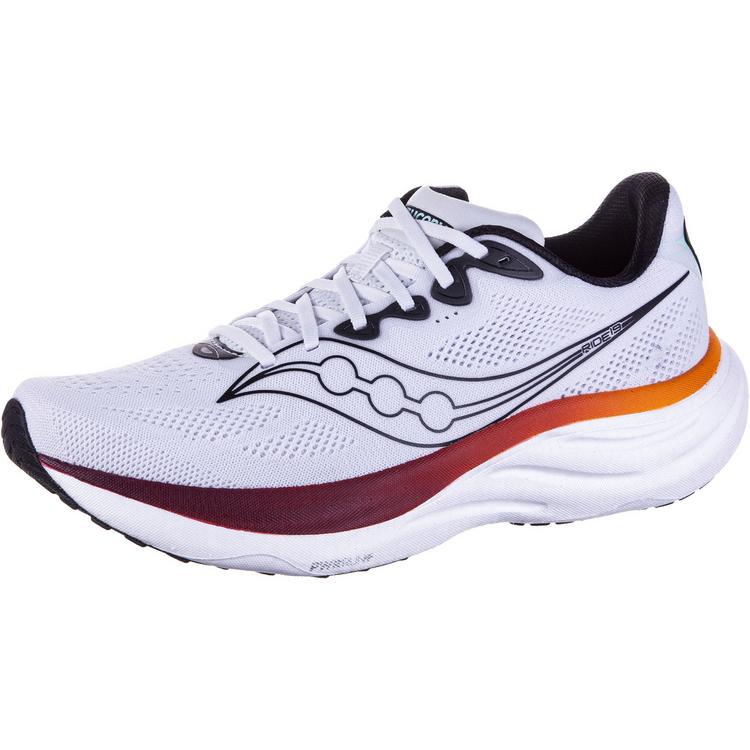 Saucony Saucony RIDE 19 Laufschuhe Herren - white-crimson - 0 | SportScheck