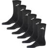 adidas C ESS CRW 6PP Socken Herren - black-black-white