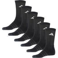 adidas C ESS CRW 6PP Socken Herren - black-black-white