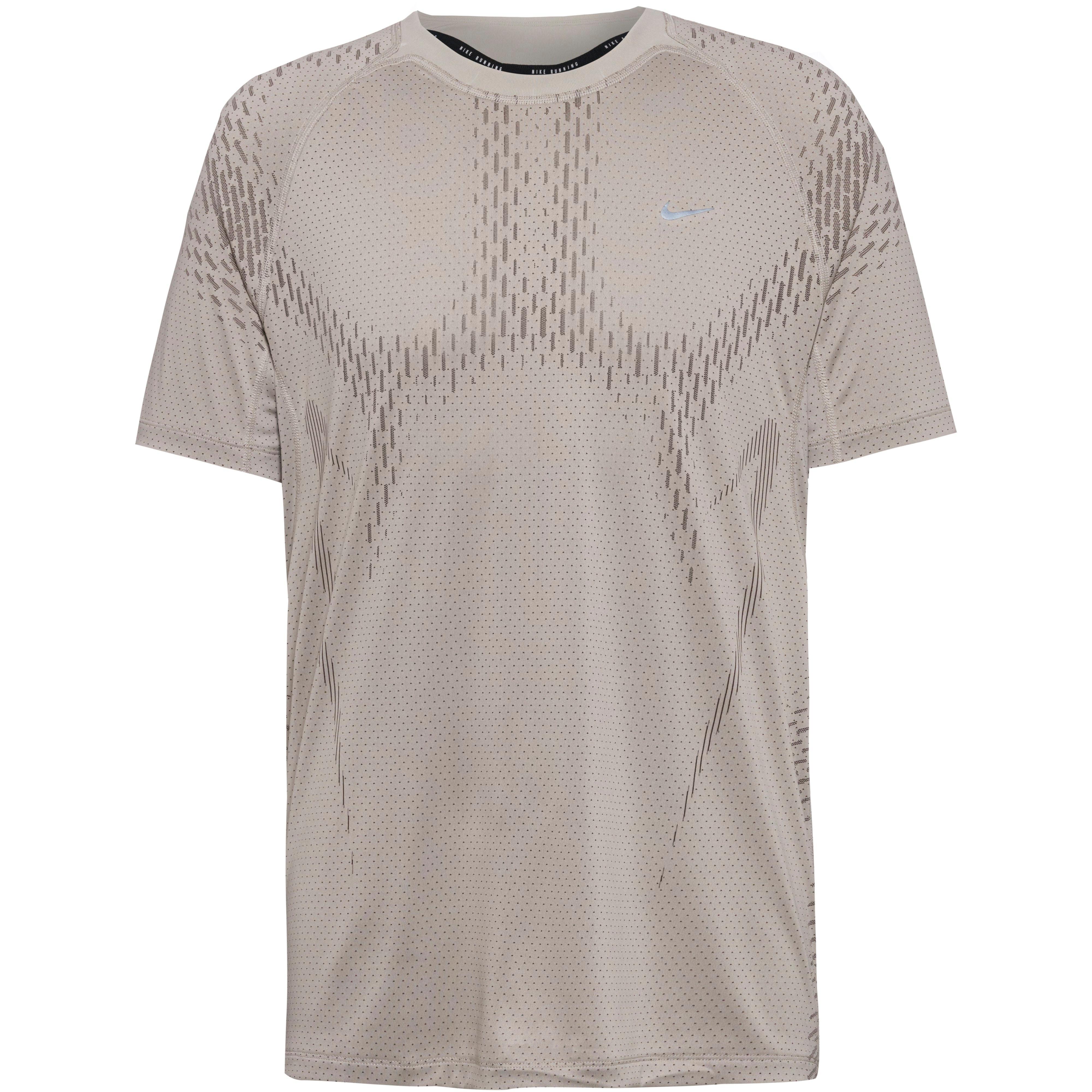 Nike DFADV STRIDE NVLTY Funktionsshirt Herren - cream ii-mink brown-reflective silv