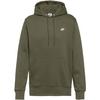 Nike Club Hoodie Herren - medium olive-medium olive-white