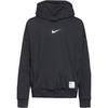 Nike PRO Hoodie Jungen - black-white