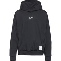 Nike PRO Hoodie Jungen - black-white