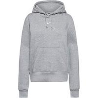 Nike Phoenix Hoodie Damen - dk grey heather-sail