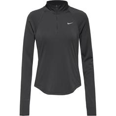 Nike TEMPO Funktionsshirt Damen black-reflective silv