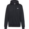 Nike Club Hoodie Herren - black-black-white
