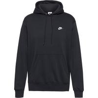 Nike Club Hoodie Herren - black-black-white