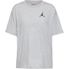 Nike Jumpman T-Shirt Damen grey heather-black