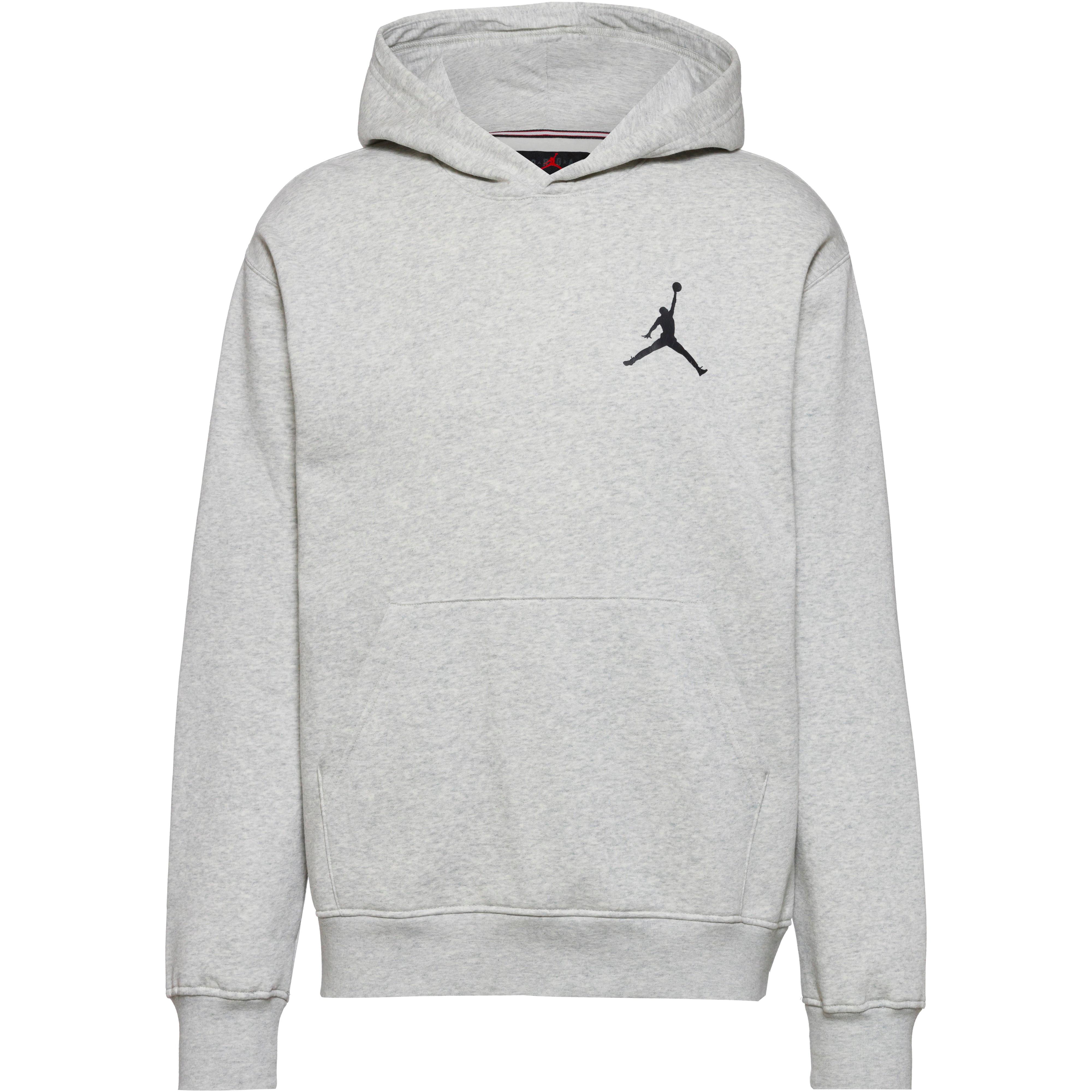 Nike Jumpman Hoodie Herren - grey heather-black