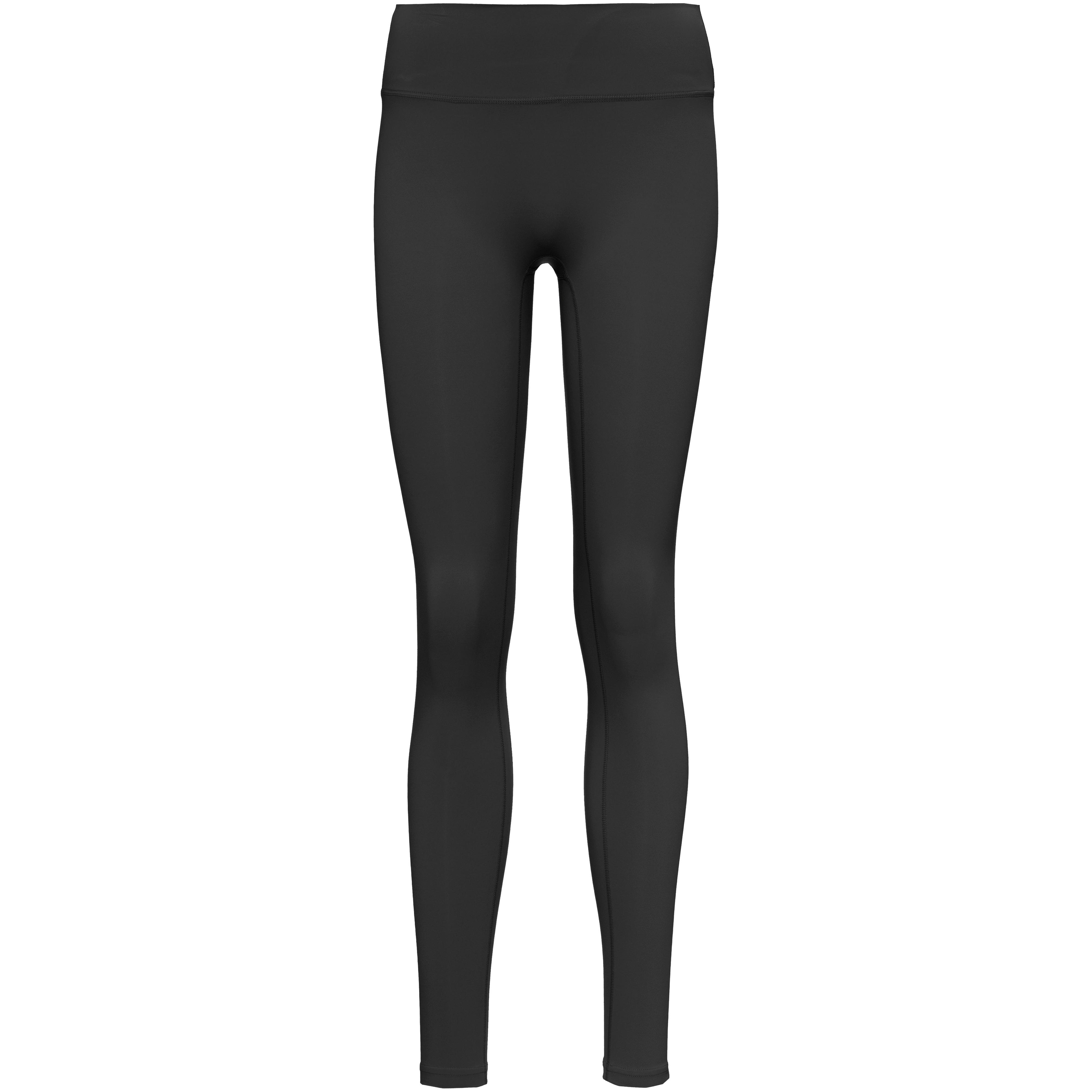 ATHLECIA Fitnesstight Hoher Bund Polyamid-Esasthan Schwarz