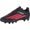 adidas F50 CLUB VEL FG-MG J Fu&szlig;ballschuhe Kinder - core black-lucid red-core black