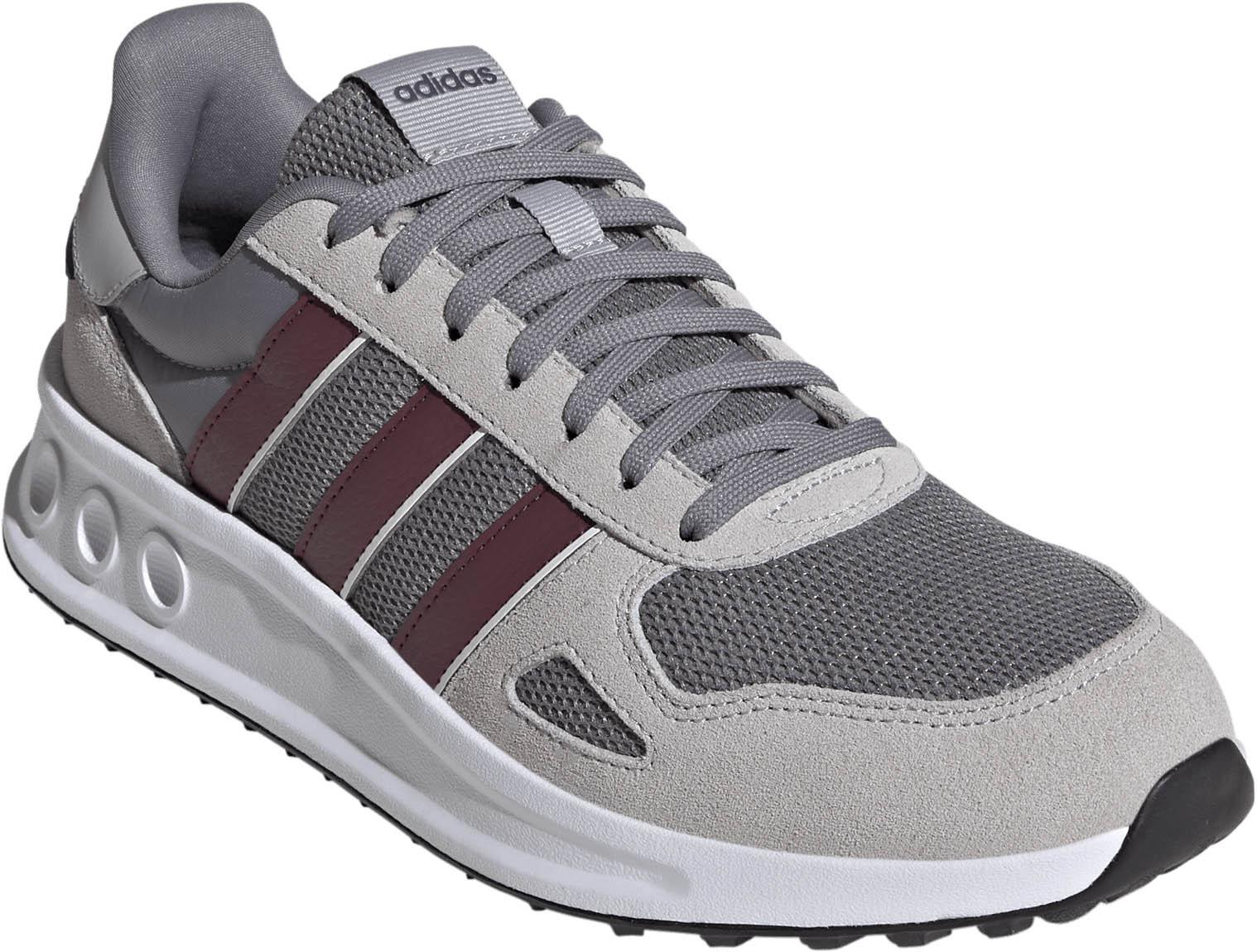 Adidas Sneaker CloudFoam Textil-Leder-Overlay Grau