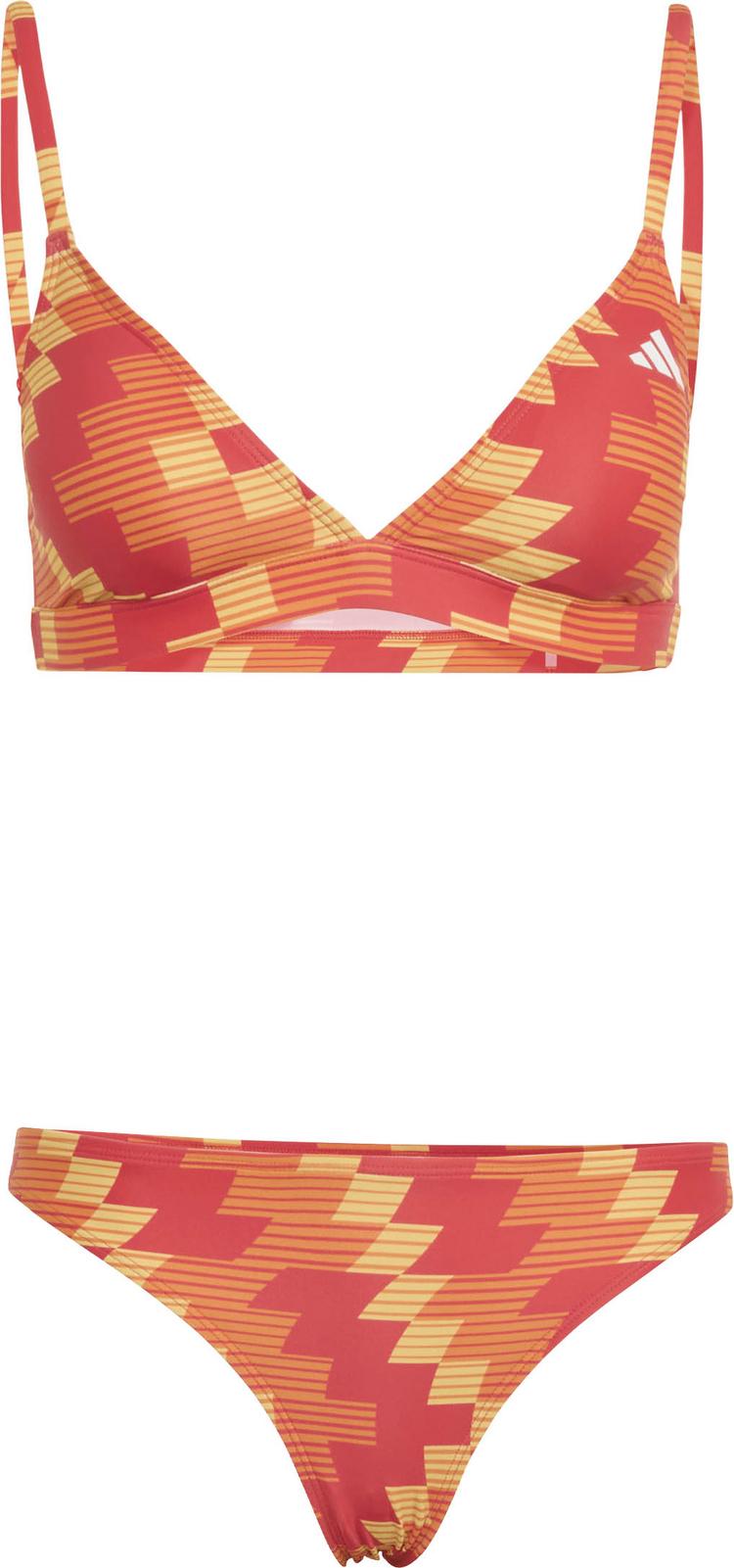 adidas adidas FB AOP TRI BK S Bikini Set Damen - lucred - 0 | SportScheck