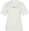 adidas 3S T-Shirt Damen - owhite-rayblu
