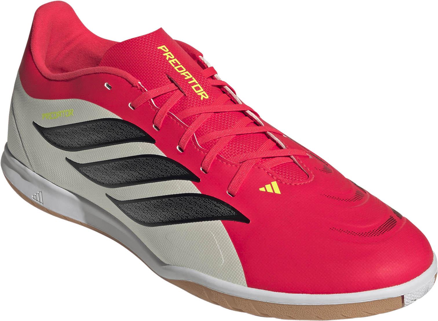 adidas PREDATOR CLUB IN SALA Fu&szlig;ballschuhe Herren - lucid red-core black-ftwr white