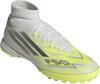 adidas F50 SPARKFUSION LEAGUE TF Fu&szlig;ballschuhe Damen - ftwr white-iron met-hires yellow
