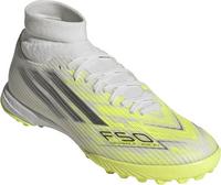adidas F50 SPARKFUSION LEAGUE TF Fu&szlig;ballschuhe Damen - ftwr white-iron met-hires yellow