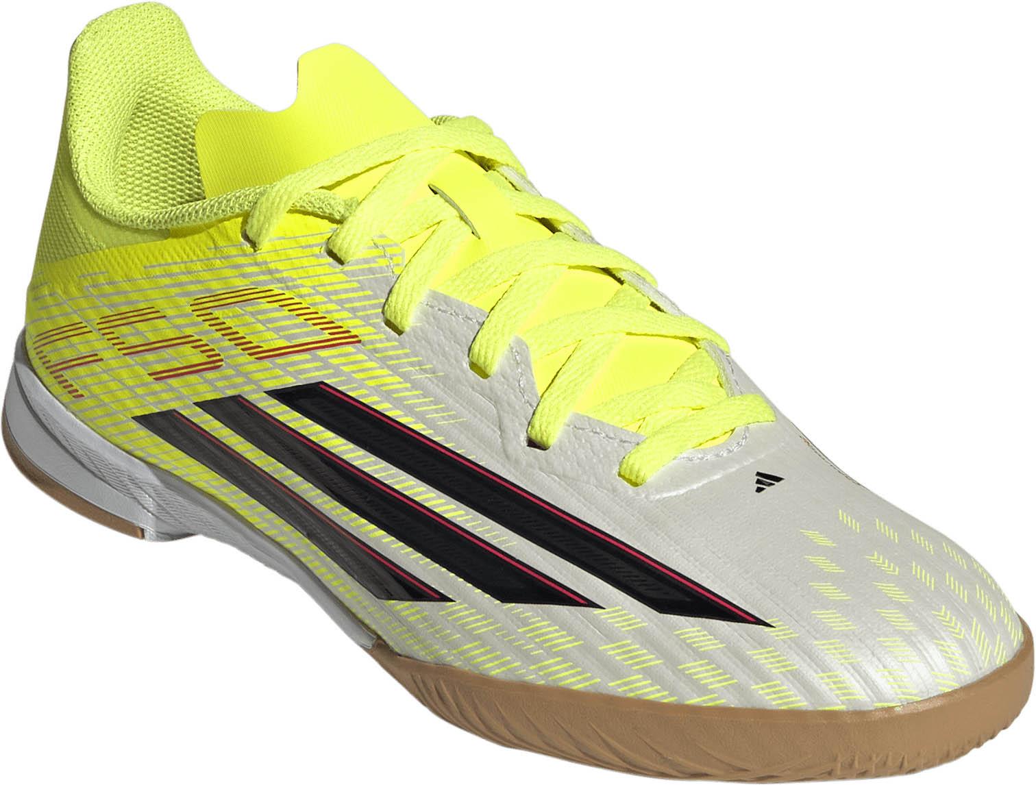 adidas F50 LEAGUE IN J Fu&szlig;ballschuhe Kinder - team solar yellow-core black-lucid red