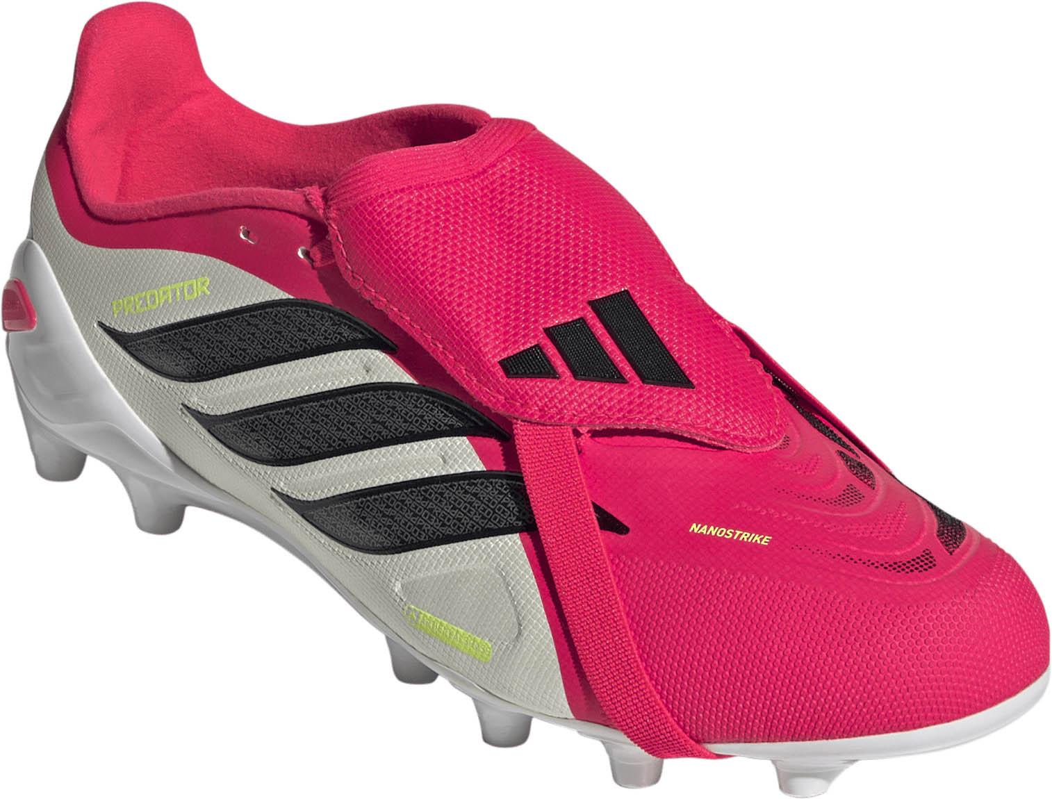 adidas PREDATOR LEAGUE FT AG J Fu&szlig;ballschuhe Kinder - lucid red-core black-ftwr white