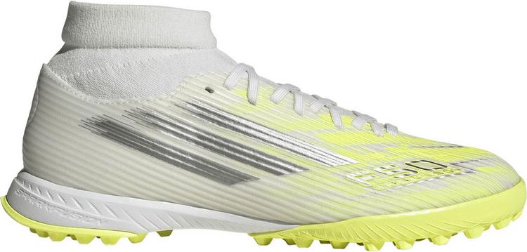 adidas adidas F50 SPARKFUSION LEAGUE TF Fu&szlig;ballschuhe Damen - ftwr white-iron met-hires yellow - 0 | SportScheck