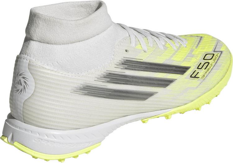 adidas adidas F50 SPARKFUSION LEAGUE TF Fu&szlig;ballschuhe Damen - ftwr white-iron met-hires yellow - 3 | SportScheck